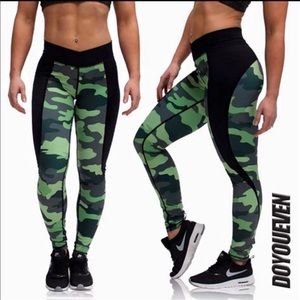 Do You Even - DYE Camo Leggings